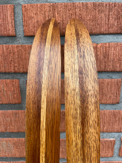 205cm Esko Järvinen "Erikoiskilpa" Wood Cross-Country Racing Skis - mid '60s - BEAUTIFUL Time Piece!!