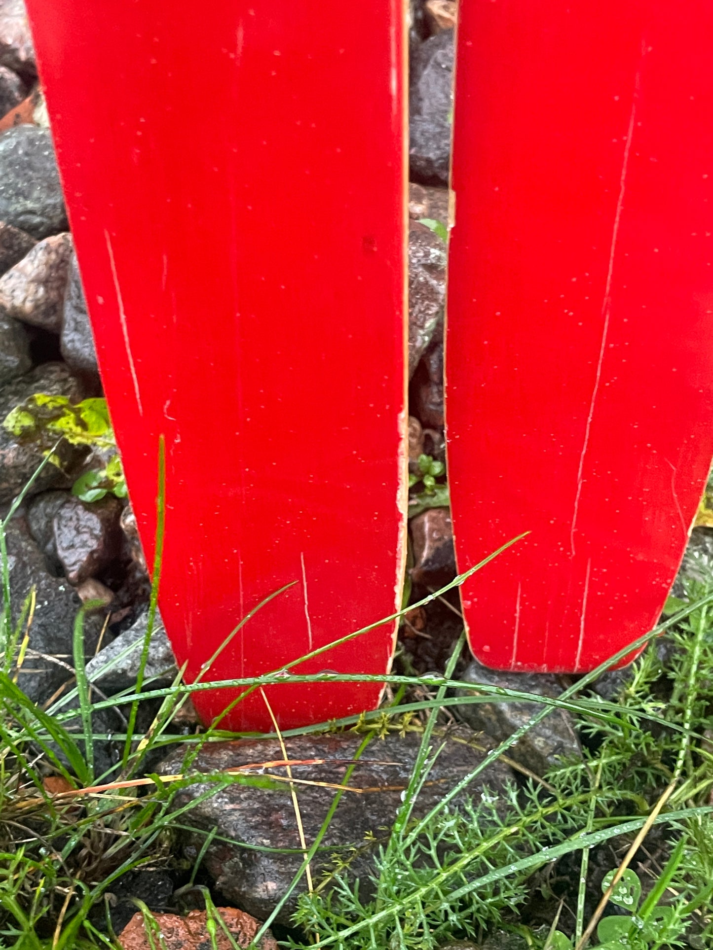 190cm Esko Järvinen "Erikoiskilpa" Wood Cross-Country Racing Skis - early 1970s - UNUSED!!!