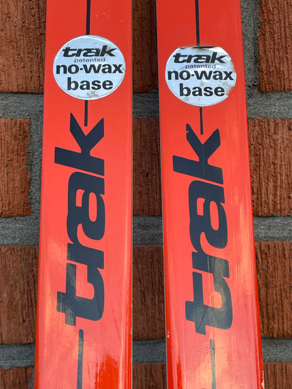 215cm 1970s Trak "Fishscale" No-Wax Cross Country Skis - NEVER USED!!!