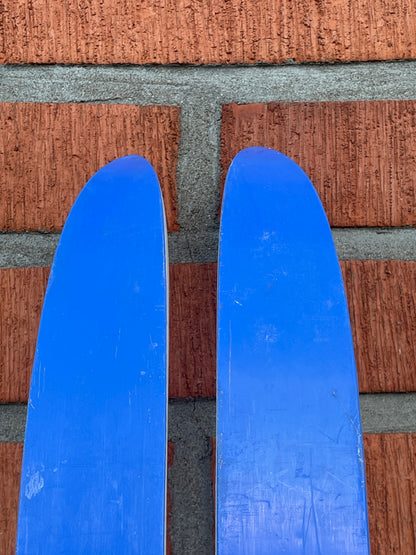 215cm 1970s Trak "Fishscale" No-Wax Cross Country Skis - NEVER USED!!!