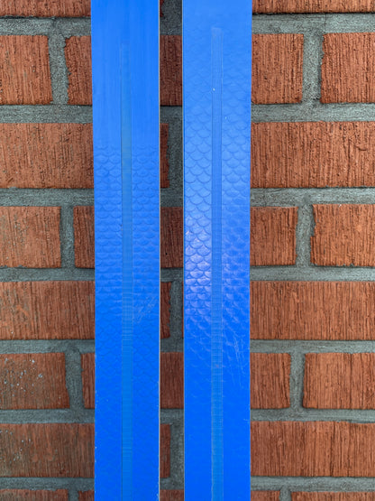 215cm 1970s Trak "Fishscale" No-Wax Cross Country Skis - NEVER USED!!!