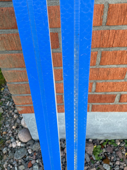 215cm 1970s Trak "Fishscale" No-Wax Cross Country Skis - NEVER USED!!!