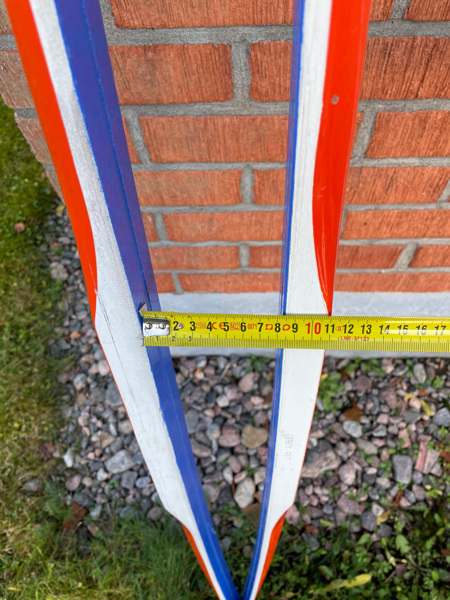 215cm 1970s Trak "Fishscale" No-Wax Cross Country Skis - NEVER USED!!!