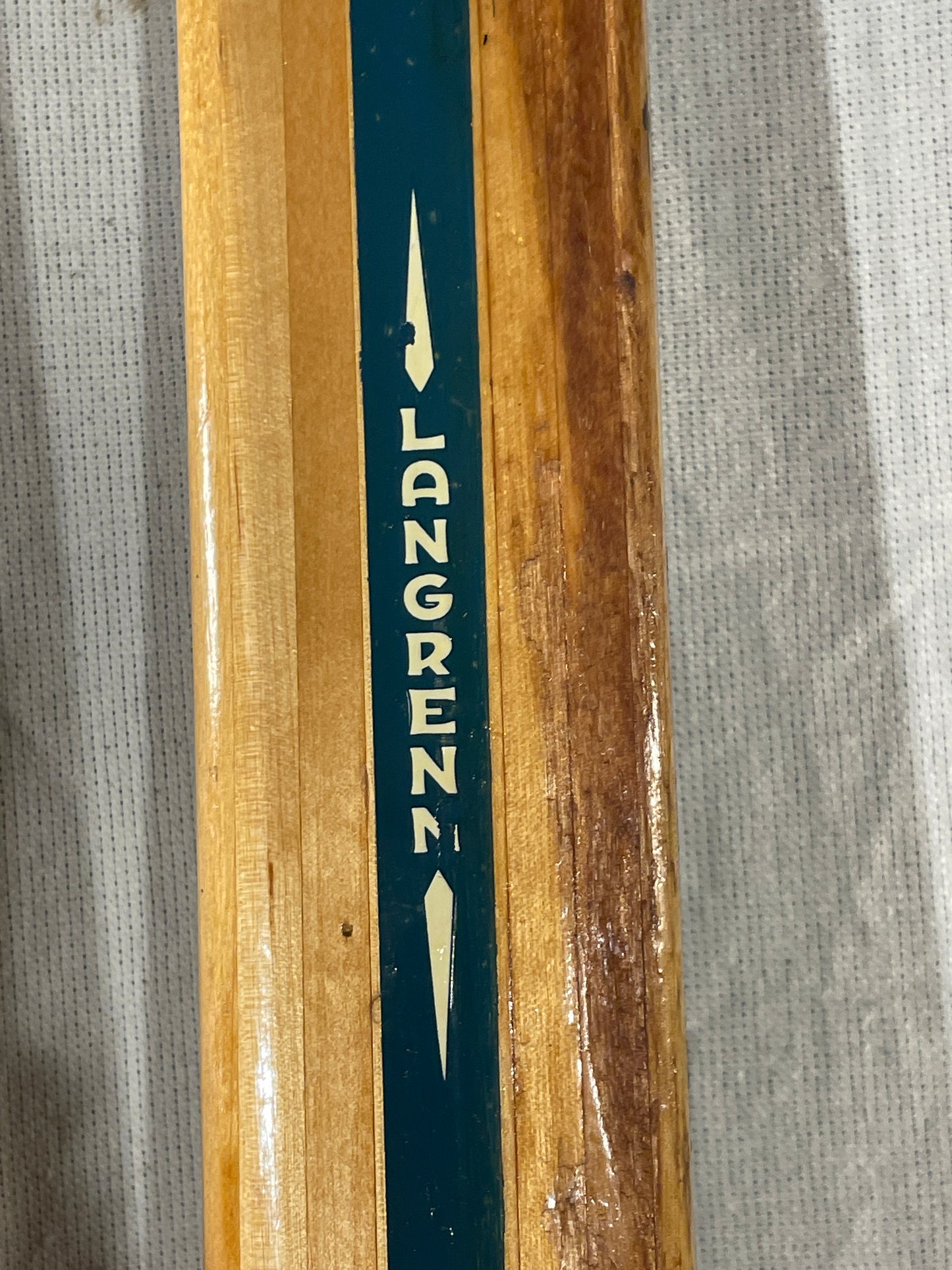 215cm Blå-Skia Wood Nordic Racing Skis - "Perma-Gli" Base - Nicely Maintained!