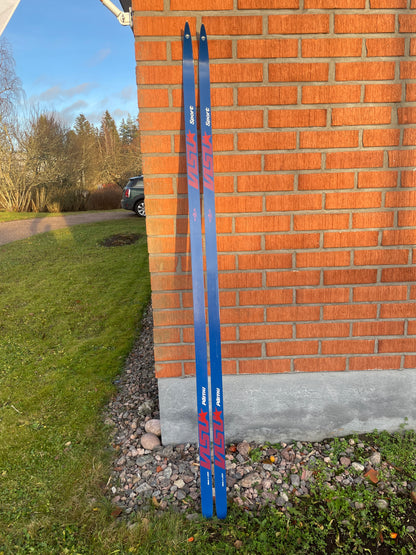210cm Visu "Sport" 1980s Wood Cross-Country Skis - from USSR!!!  NEVER USED!!!