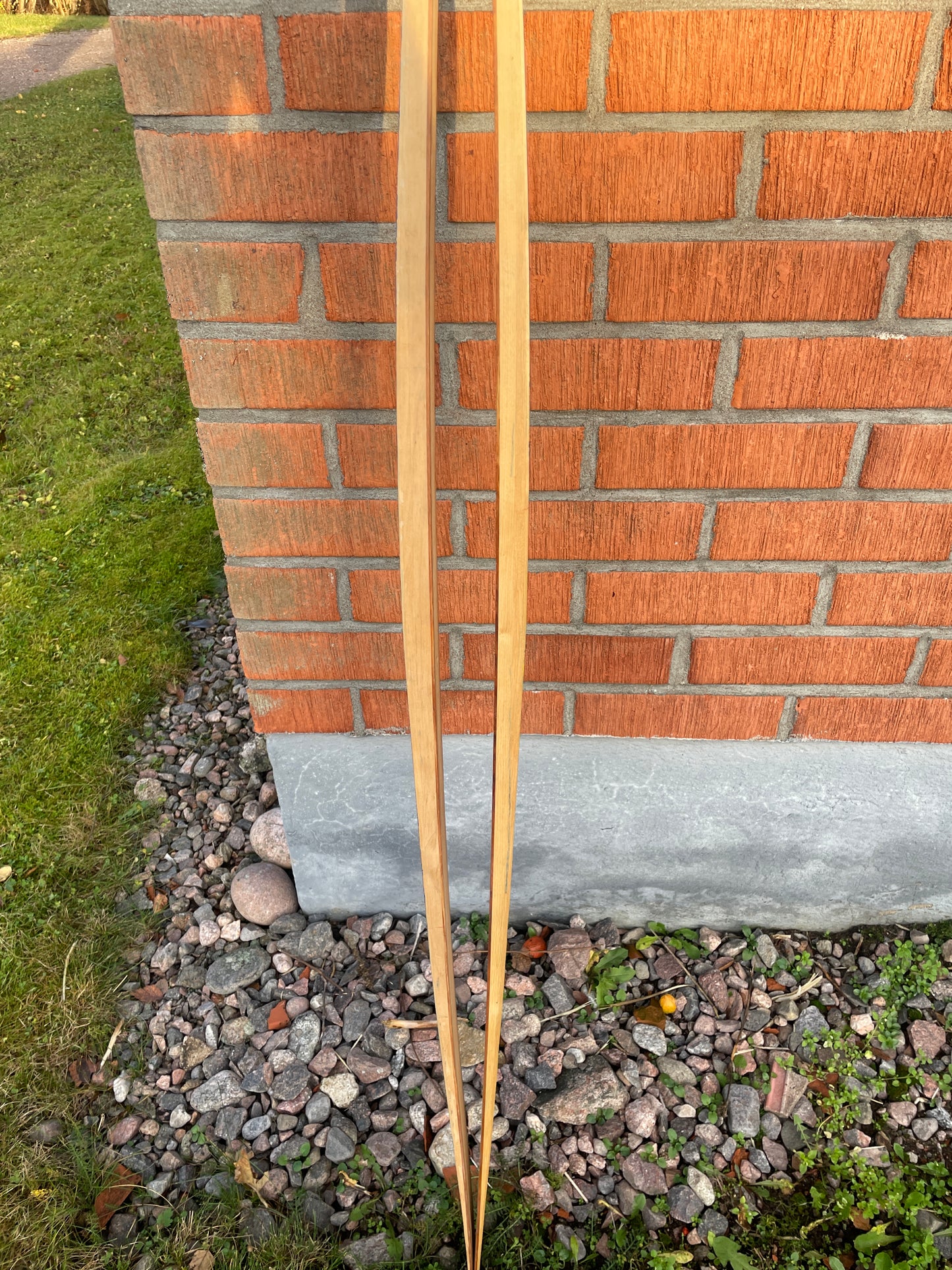 210cm Visu "Sport" 1980s Wood Cross-Country Skis - from USSR!!!  NEVER USED!!!
