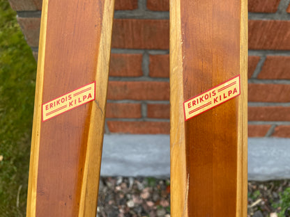 BARGAIN BIN!!! - 205cm Peltonen "Erikoiskilpa" Cross-Country Racing Skis - 1960s - RareRareRare!!!