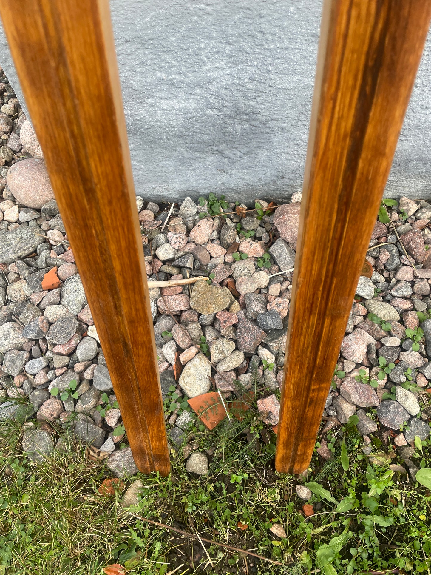 200cm Tallinn (Estonia) "Dünamo" 1980s Wood Cross-Country Skis - with Matching Vintage Ski Clamps!!!