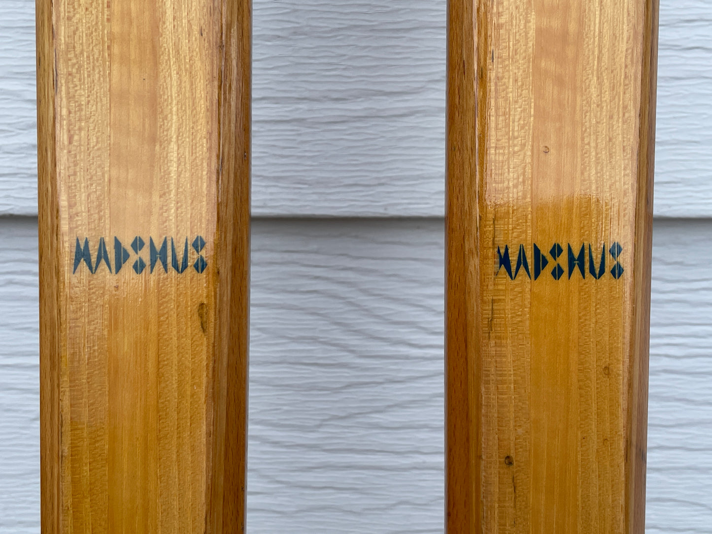 210cm 1970s Vintage Madshus Wood Cross-Country Skis - Wicked Nice!!!