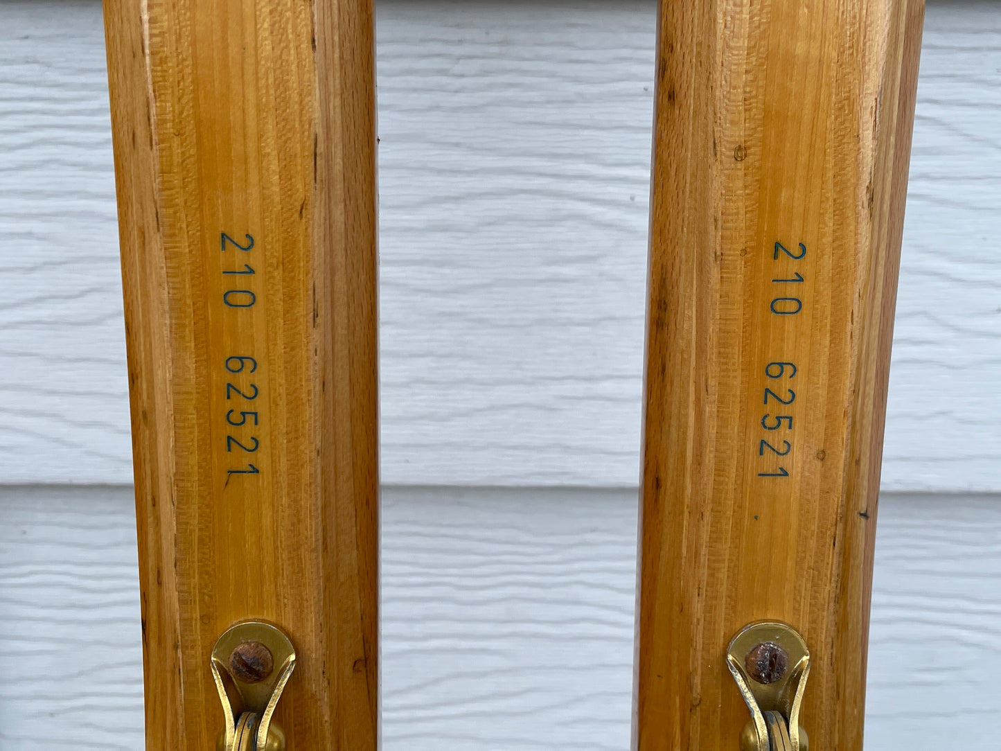 210cm 1970s Vintage Madshus Wood Cross-Country Skis - Wicked Nice!!!