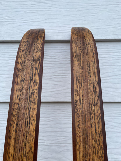 210cm 1970s Vintage Madshus Wood Cross-Country Skis - Wicked Nice!!!