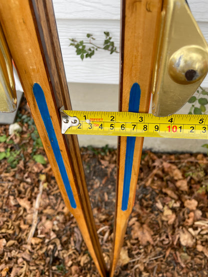 210cm 1970s Vintage Madshus Wood Cross-Country Skis - Wicked Nice!!!