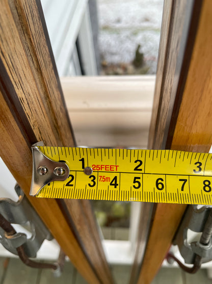 195cm Madshus Cross-Country Touring Skis - 1960s - Beautiful Condition - Humble Graphics