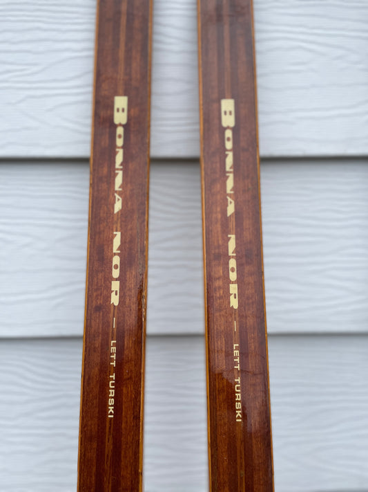 BARGAIN BIN!!! - 205cm Bonna "Lett Turski" Made for North American Market BEAUTIFULLY Refinished!! 1970s