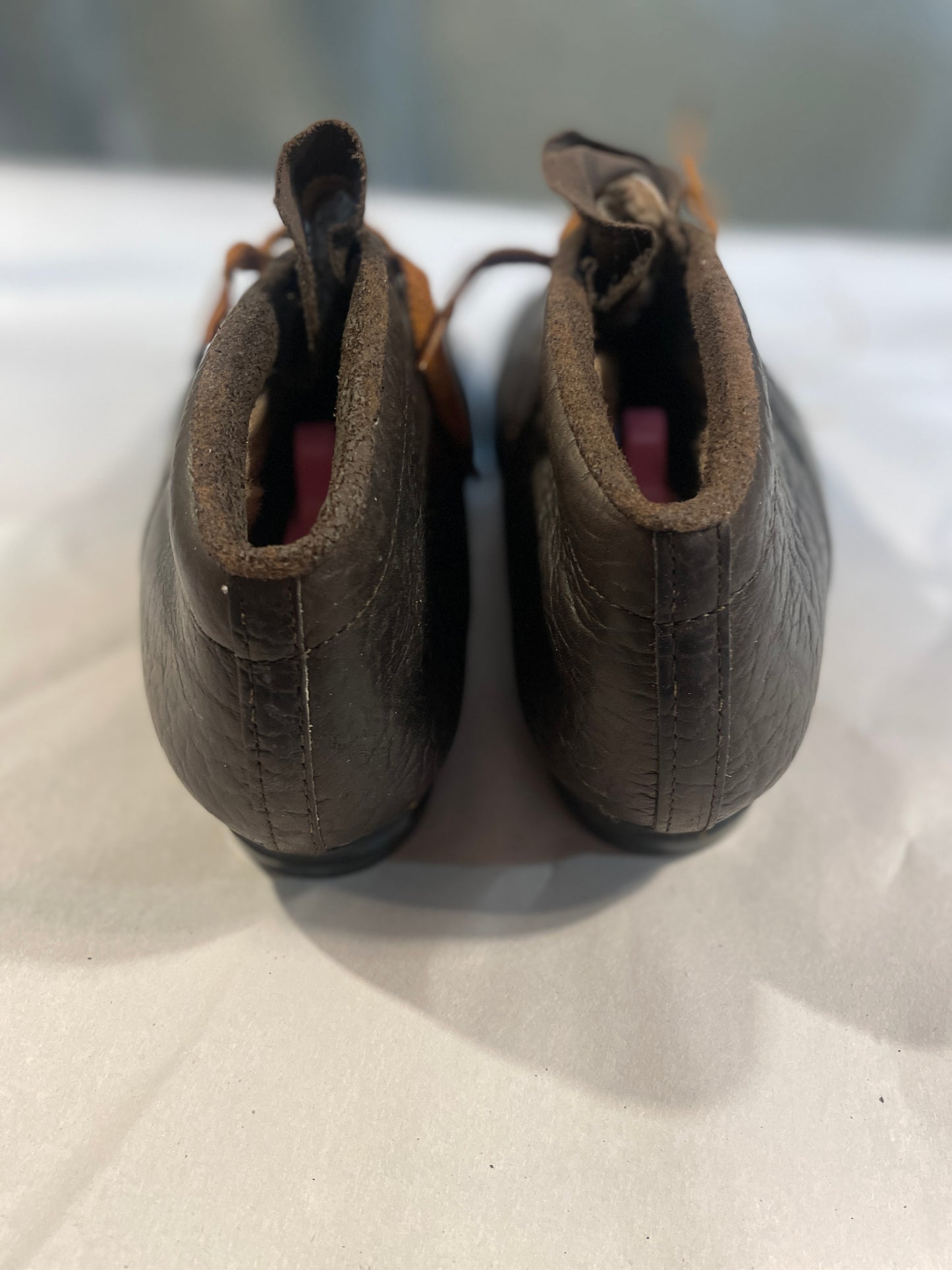 Size 38 (US Women's 7.5) Jette of Norway Early 70s 75mm Cross-Country Ski Boots - Great Condition! - Original Box!