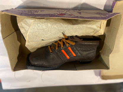 Size 38 (US Women's 7.5) Jette of Norway Early 70s 75mm Cross-Country Ski Boots - Great Condition! - Original Box!