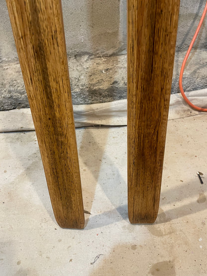 210cm Blå-Skia "Löype" Wood Cross-Country Skis - 1960s - BEAUTIFULLY PRESERVED!!!!