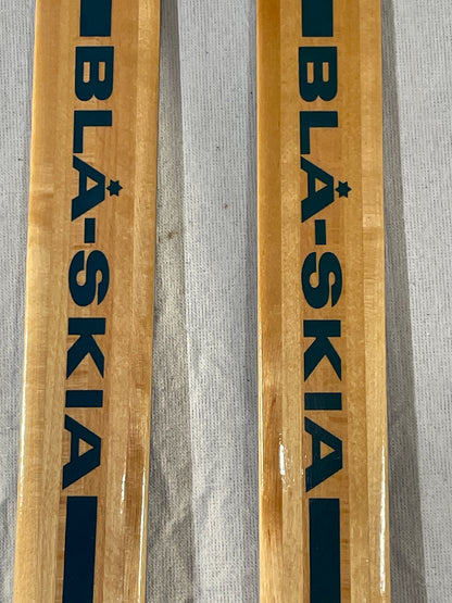 210cm Blå-Skia Wood Nordic Racing Skis - Early 70s - COMPLETELY UNUSED!!!