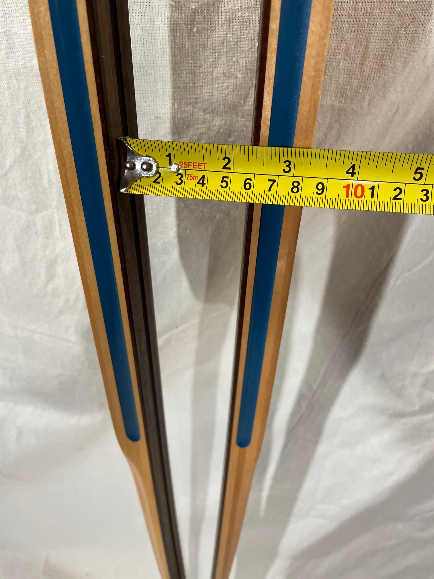 210cm Blå-Skia Wood Nordic Racing Skis - Early 70s - COMPLETELY UNUSED!!!