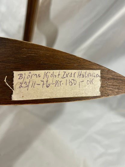 210cm Blå-Skia Wood Nordic Racing Skis - Late 70s - COMPLETELY UNUSED!!!