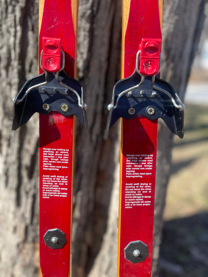 190cm Åsnes of Norway "Tur-Langrenn" 1970s Cross-Country Touring Skis - Just Bought in Norway!!!