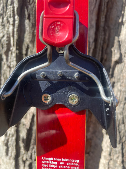 190cm Åsnes of Norway "Tur-Langrenn" 1970s Cross-Country Touring Skis - Just Bought in Norway!!!