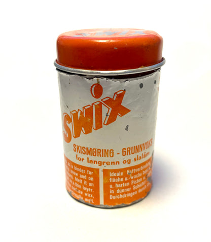 1950s Swix "Metal Cap" Hard Wax Tin - Unused!!