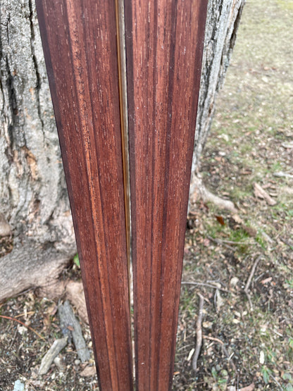 205cm Toppen "Tur-Lett" Wood Cross-Country Skis - BRAND NEW - 1970s, from Norway!!!!!!