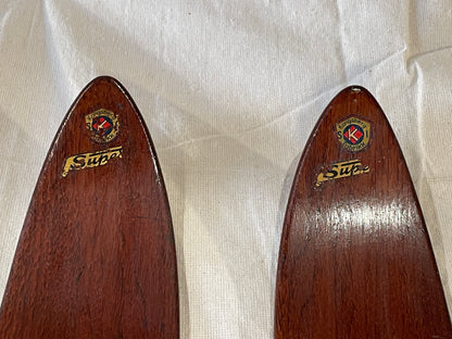 230cm Kongsberg Wood Jumping Skis from Early 1960s - Fabulous Condition!!!