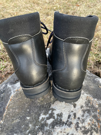 Size 39 (US Women's 8/8.5) Leather Artex 75mm 3-Pin Telemark Boots
