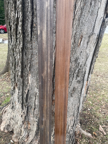 170cm Blå-Skia Wood Light Touring Cross-Country Skis - 1970s - Last Gasp for Wood!!!!