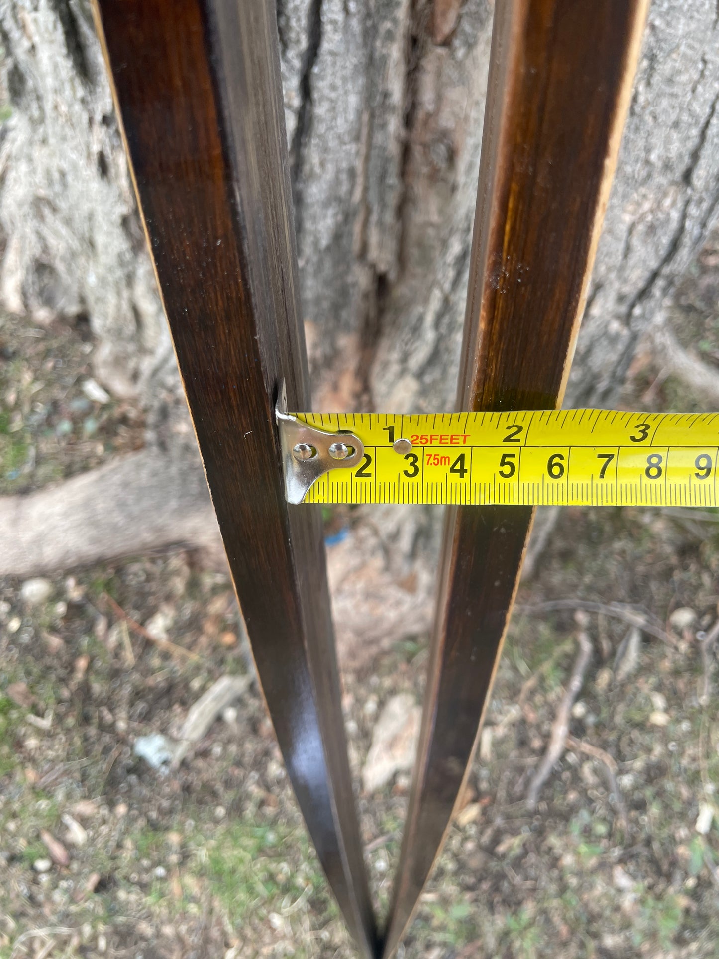 170cm Blå-Skia Wood Light Touring Cross-Country Skis - 1970s - Last Gasp for Wood!!!!