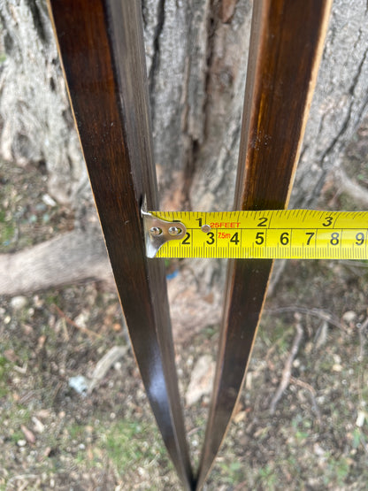 170cm Blå-Skia Wood Light Touring Cross-Country Skis - 1970s - Last Gasp for Wood!!!!