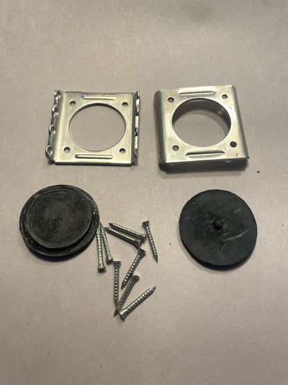 Grei (Norway) Replacement Heel Plates for Wood Skis - New Set!!!