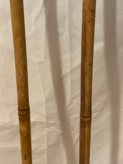 140cm Vintage Norwegian Bamboo Cross-Country Ski Poles - NICE!
