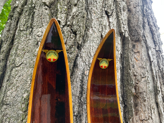 205cm "Populær" Tur-Langrenn Wood Cross-Country Skis - 1960s - BEAUTIFUL!!!