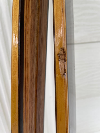 205cm "Populær" Tur-Langrenn Wood Cross-Country Skis - 1960s - BEAUTIFUL!!!