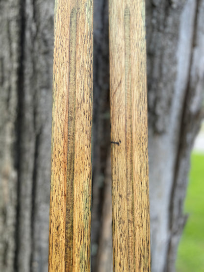 210cm Splitkein Sprint Green Early 1970s Nordic Racing Skis - RARE!!!