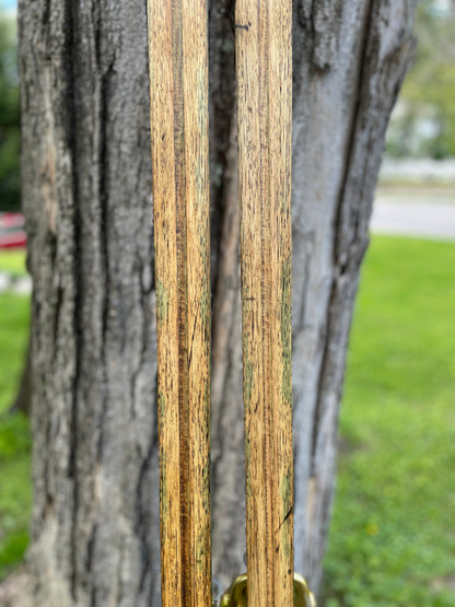 210cm Splitkein Sprint Green Early 1970s Nordic Racing Skis - RARE!!!
