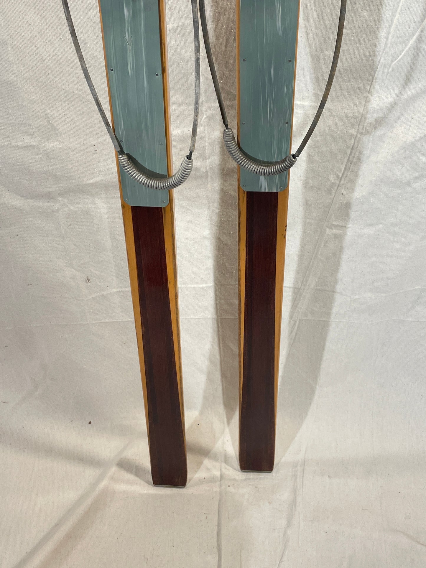 210cm Splitkein Mid-1960s Wood Cross-Country Touring Skis - Great Condition!