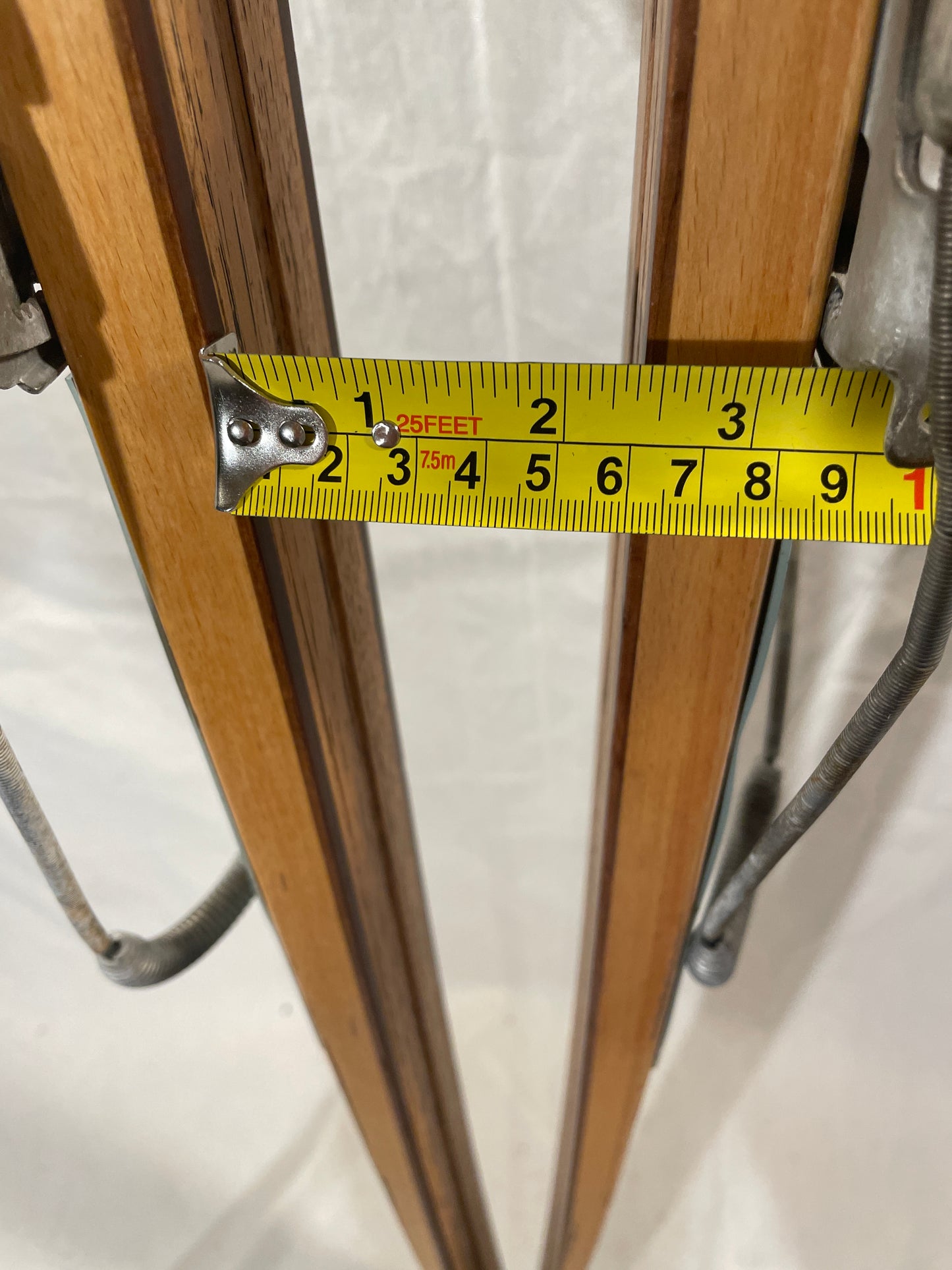 210cm Splitkein Mid-1960s Wood Cross-Country Touring Skis - Great Condition!