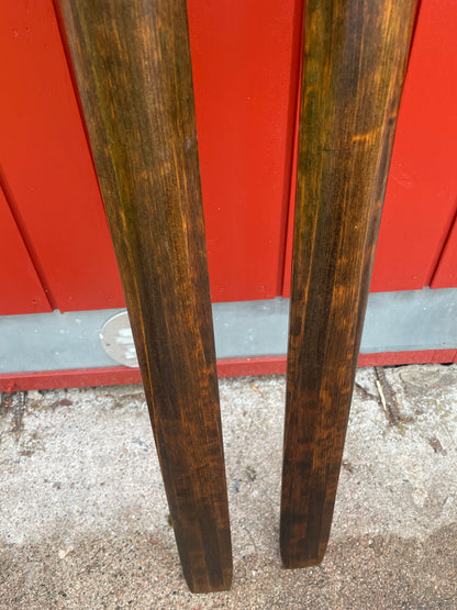 215cm Vintage Karhu "Retki" Wood Cross-Country Skis