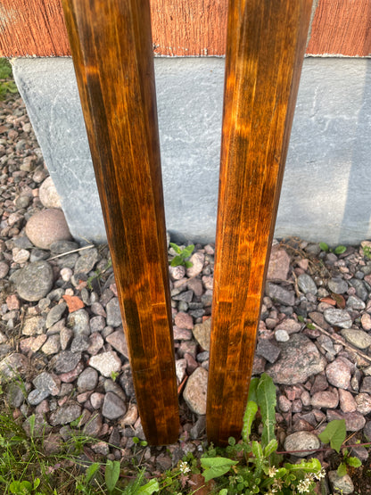 205cm Karhu "Lumi" Wood Cross Country Skis - Jofa Cable Bindings - Beautiful!!!