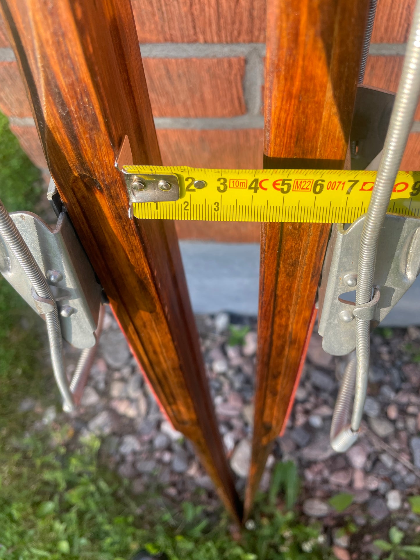 205cm Karhu "Lumi" Wood Cross Country Skis - Jofa Cable Bindings - Beautiful!!!