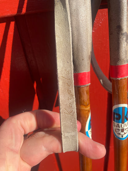 135cm "Korpela" Bamboo Cross-Country Ski Poles - FINLAND SUOMI FINLAND - 1960s