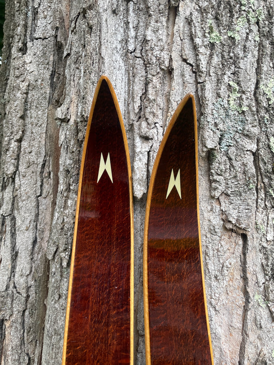 200cm Madshus Cross-Country Touring Skis - 1960s - Beautiful Condition