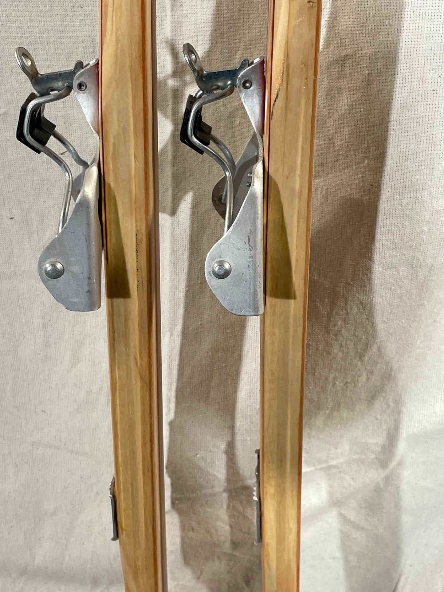 210cm Esko Järvinen Wood Cross-Country Racing Skis - Birch Base - Never Tarred
