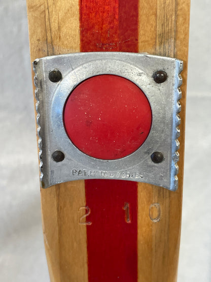 210cm Peltonen "Erikoiskilpa" Cross-Country Racing Skis - Late 1960s - RareRareRare