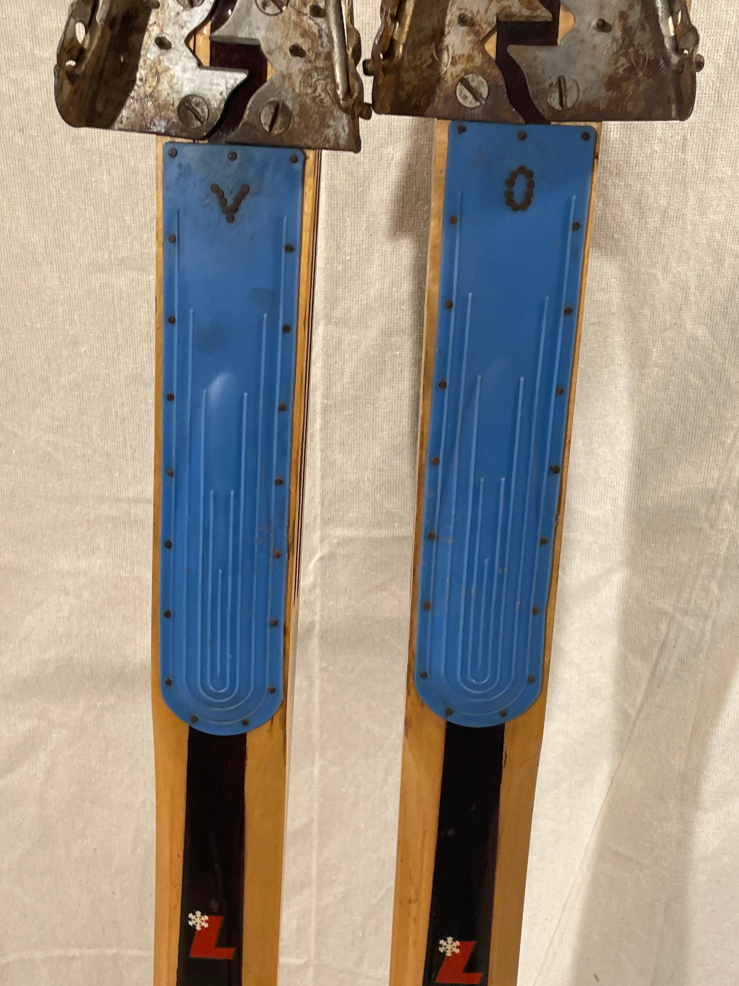 200cm Lampinen "Kilpa 5" Wood Cross-Country Racing Skis - 1970s - FINLAND!!!
