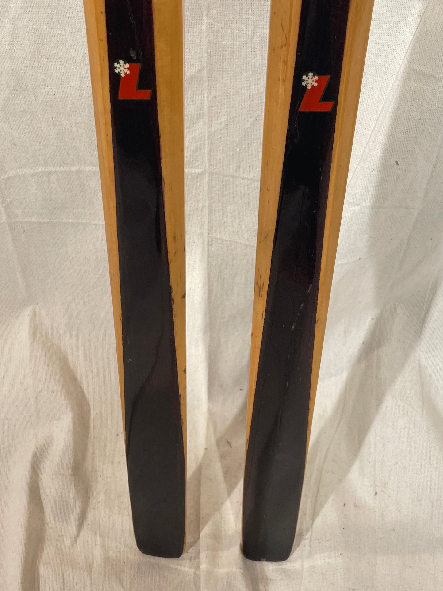 200cm Lampinen "Kilpa 5" Wood Cross-Country Racing Skis - 1970s - FINLAND!!!